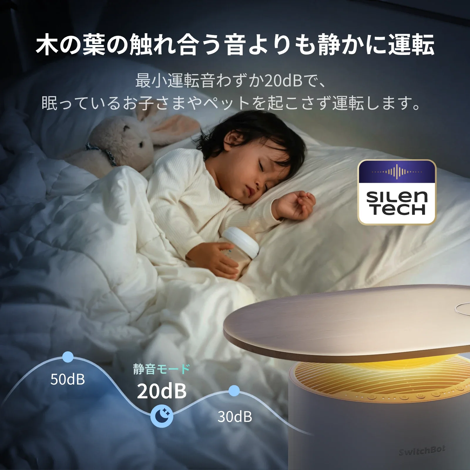SwitchBot 空気清浄機Table - Image 9